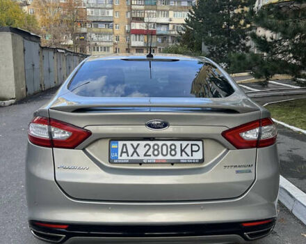 Форд Фьюжн 2015 в Харькове на Automoto.ua Серый Форд Фьюжн, объемом двигателя 2 л и пробегом 141 тыс. км за 9500 $, фото 15 на Automoto.ua