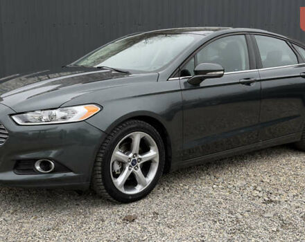 Серый Форд Фьюжн, объемом двигателя 1.5 л и пробегом 96 тыс. км за 10500 $, фото 3 на Automoto.ua