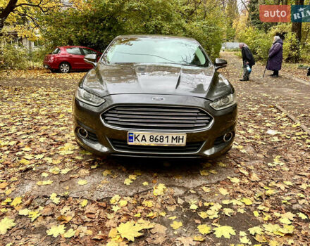 Серый Форд Фьюжн, объемом двигателя 1.5 л и пробегом 200 тыс. км за 8600 $, фото 6 на Automoto.ua