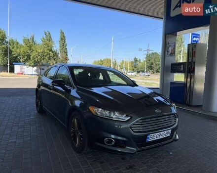 Форд Фьюжн 2015 в Николаеве на Automoto.ua Серый Форд Фьюжн, объемом двигателя 2 л и пробегом 208 тыс. км за 10900 $, фото 4 на Automoto.ua