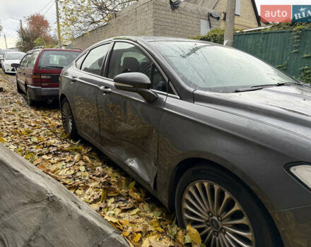 Серый Форд Фьюжн, объемом двигателя 2 л и пробегом 145 тыс. км за 6500 $, фото 3 на Automoto.ua