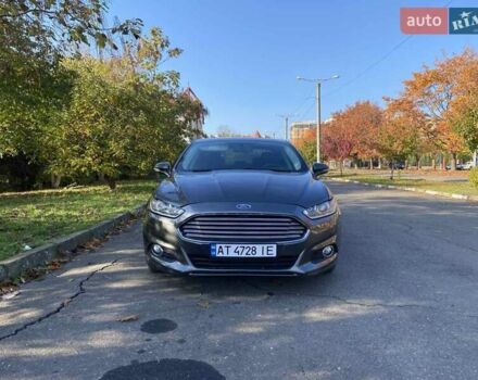 Серый Форд Фьюжн, объемом двигателя 2 л и пробегом 165 тыс. км за 12750 $, фото 5 на Automoto.ua