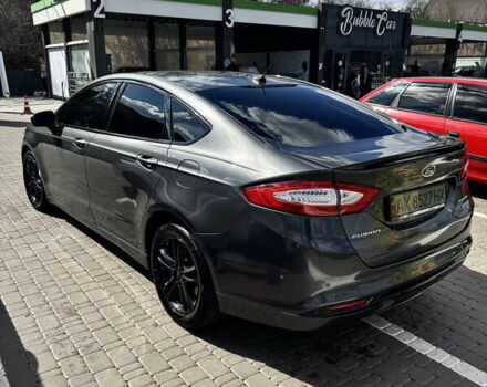 Серый Форд Фьюжн, объемом двигателя 2 л и пробегом 158 тыс. км за 12600 $, фото 3 на Automoto.ua