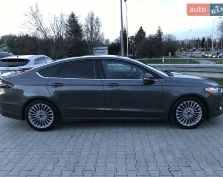 Серый Форд Фьюжн, объемом двигателя 2.49 л и пробегом 104 тыс. км за 9800 $, фото 11 на Automoto.ua