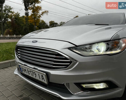 Форд Фьюжн 2016 в Житомире на Automoto.ua Серый Форд Фьюжн, объемом двигателя 2.49 л и пробегом 118 тыс. км за 11999 $, фото 2 на Automoto.ua