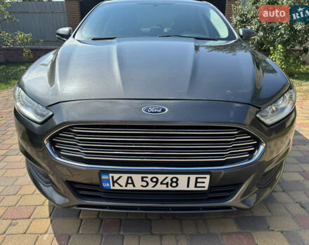 Серый Форд Фьюжн, объемом двигателя 1.5 л и пробегом 133 тыс. км за 10300 $, фото 2 на Automoto.ua