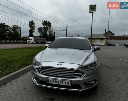 Форд Фьюжн 2016 в Житомире на Automoto.ua Серый Форд Фьюжн, объемом двигателя 2.49 л и пробегом 118 тыс. км за 11999 $, фото 4 на Automoto.ua