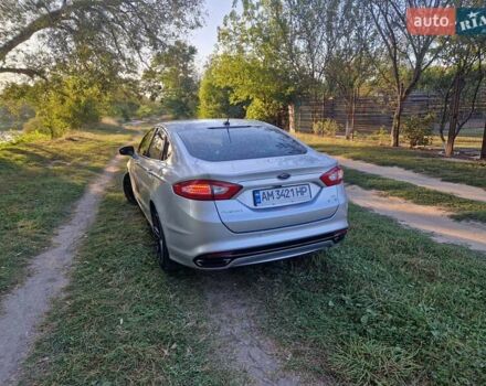 Серый Форд Фьюжн, объемом двигателя 2 л и пробегом 200 тыс. км за 7100 $, фото 15 на Automoto.ua