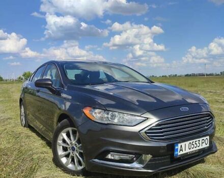 Форд Фьюжн 2016 в Ивано-Франковске на Automoto.ua Серый Форд Фьюжн, объемом двигателя 2.49 л и пробегом 167 тыс. км за 12000 $, фото 2 на Automoto.ua