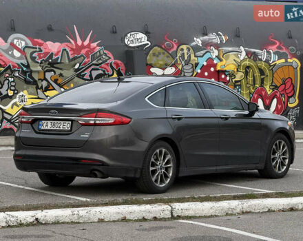 Серый Форд Фьюжн, объемом двигателя 1.5 л и пробегом 237 тыс. км за 10500 $, фото 4 на Automoto.ua