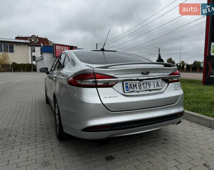 Форд Фьюжн 2016 в Житомире на Automoto.ua Серый Форд Фьюжн, объемом двигателя 2.49 л и пробегом 118 тыс. км за 11999 $, фото 9 на Automoto.ua