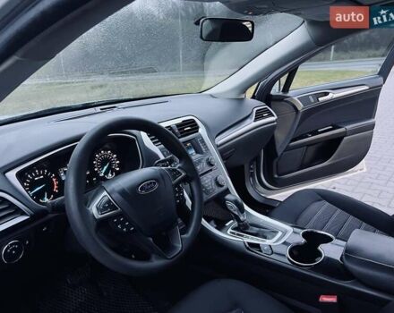 Серый Форд Фьюжн, объемом двигателя 1.5 л и пробегом 108 тыс. км за 7999 $, фото 16 на Automoto.ua