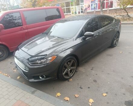 Серый Форд Фьюжн, объемом двигателя 2.5 л и пробегом 148 тыс. км за 10500 $, фото 2 на Automoto.ua