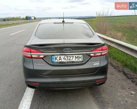 Серый Форд Фьюжн, объемом двигателя 2 л и пробегом 114 тыс. км за 11200 $, фото 7 на Automoto.ua