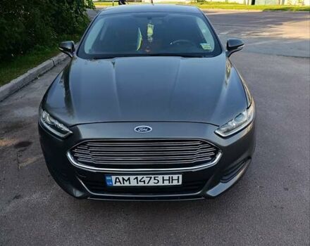 Форд Фьюжн 2016 в Житомире на Automoto.ua Серый Форд Фьюжн, объемом двигателя 2.5 л и пробегом 200 тыс. км за 10600 $, фото 8 на Automoto.ua