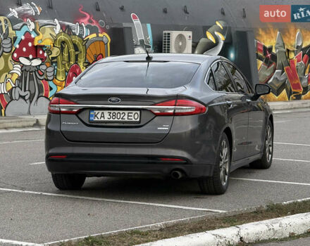 Серый Форд Фьюжн, объемом двигателя 1.5 л и пробегом 237 тыс. км за 10500 $, фото 5 на Automoto.ua