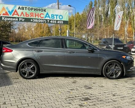 Форд Фьюжн 2017 в Кривом Роге на Automoto.ua Серый Форд Фьюжн, объемом двигателя 2.7 л и пробегом 95 тыс. км за 13500 $, фото 7 на Automoto.ua