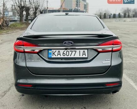 Серый Форд Фьюжн, объемом двигателя 1.5 л и пробегом 92 тыс. км за 6300 $, фото 5 на Automoto.ua