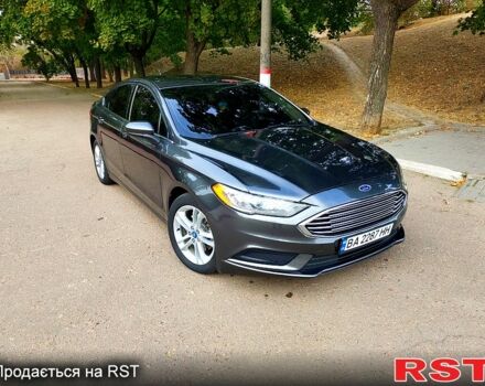 Форд Фьюжн 2017 в Кропивницком (Кировограде) на Automoto.ua Серый Форд Фьюжн, объемом двигателя 2.5 л и пробегом 98 тыс. км за 13000 $, фото 3 на Automoto.ua