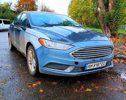 Форд Фьюжн 2017 в Кропивницком (Кировограде) на Automoto.ua Серый Форд Фьюжн, объемом двигателя 2.5 л и пробегом 98 тыс. км за 13000 $, фото 10 на Automoto.ua