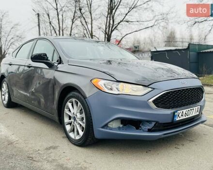 Серый Форд Фьюжн, объемом двигателя 1.5 л и пробегом 92 тыс. км за 6300 $, фото 3 на Automoto.ua