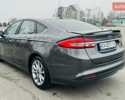 Серый Форд Фьюжн, объемом двигателя 1.5 л и пробегом 92 тыс. км за 6300 $, фото 4 на Automoto.ua