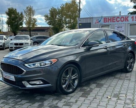 Форд Фьюжн 2017 в Кривом Роге на Automoto.ua Серый Форд Фьюжн, объемом двигателя 2.7 л и пробегом 95 тыс. км за 13500 $, фото 2 на Automoto.ua