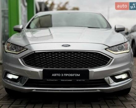 Форд Фьюжн 2017 в Киеве на Automoto.ua Серый Форд Фьюжн, объемом двигателя 2 л и пробегом 159 тыс. км за 12999 $, фото 6 на Automoto.ua