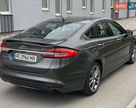 Форд Фьюжн 2017 в Днепре (Днепропетровске) на Automoto.ua Серый Форд Фьюжн, объемом двигателя 2 л и пробегом 146 тыс. км за 12999 $, фото 8 на Automoto.ua