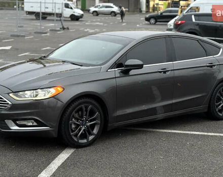 Серый Форд Фьюжн, объемом двигателя 1.5 л и пробегом 112 тыс. км за 13900 $, фото 2 на Automoto.ua