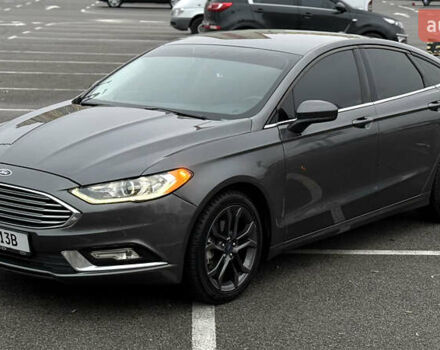 Серый Форд Фьюжн, объемом двигателя 1.5 л и пробегом 112 тыс. км за 13900 $, фото 1 на Automoto.ua