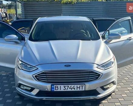 Форд Фьюжн 2018 в Полтаве на Automoto.ua Серый Форд Фьюжн, объемом двигателя 2 л и пробегом 125 тыс. км за 14700 $, фото 6 на Automoto.ua