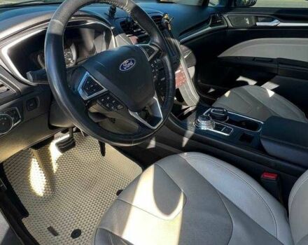 Серый Форд Фьюжн, объемом двигателя 2 л и пробегом 125 тыс. км за 14400 $, фото 14 на Automoto.ua