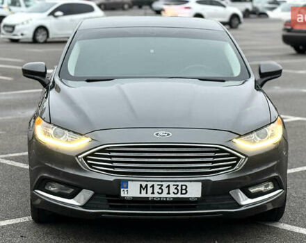 Серый Форд Фьюжн, объемом двигателя 1.5 л и пробегом 112 тыс. км за 13900 $, фото 8 на Automoto.ua