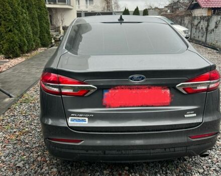 Серый Форд Фьюжн, объемом двигателя 1.5 л и пробегом 136 тыс. км за 14000 $, фото 2 на Automoto.ua