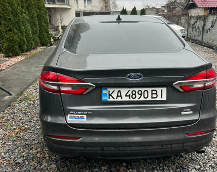 Серый Форд Фьюжн, объемом двигателя 1.5 л и пробегом 136 тыс. км за 13800 $, фото 2 на Automoto.ua