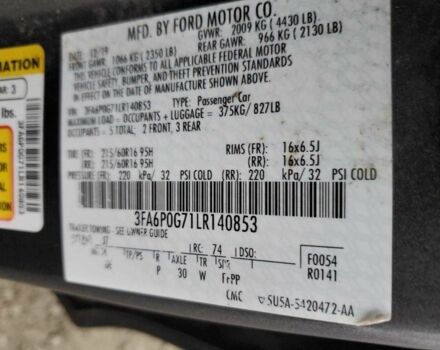 Серый Форд Фьюжн, объемом двигателя 2.5 л и пробегом 60 тыс. км за 1000 $, фото 11 на Automoto.ua