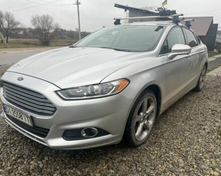 Серый Форд Фьюжн, объемом двигателя 1.6 л и пробегом 223 тыс. км за 9000 $, фото 1 на Automoto.ua