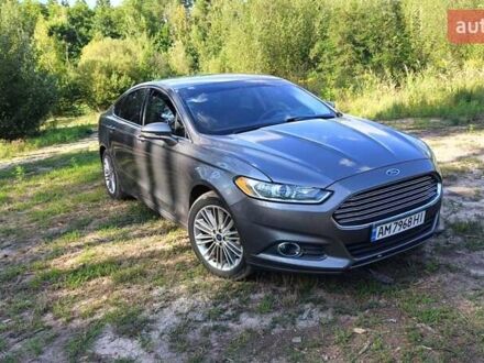 Серый Форд Фьюжн, объемом двигателя 1.5 л и пробегом 242 тыс. км за 8000 $, фото 1 на Automoto.ua