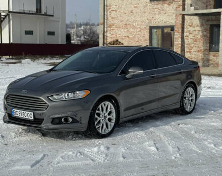 Серый Форд Фьюжн, объемом двигателя 2 л и пробегом 244 тыс. км за 7299 $, фото 1 на Automoto.ua