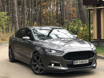 Серый Форд Фьюжн, объемом двигателя 2 л и пробегом 220 тыс. км за 12700 $, фото 1 на Automoto.ua