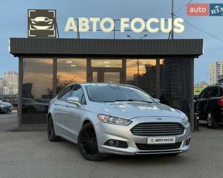 Серый Форд Фьюжн, объемом двигателя 1.6 л и пробегом 223 тыс. км за 9990 $, фото 1 на Automoto.ua