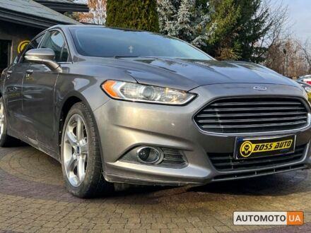 Форд Фьюжен 2013 у Львові на Automoto.ua Сірий Форд Фьюжен, об'ємом двигуна 2 л та пробігом 150 тис. км за 9600 $, фото 1 на Automoto.ua