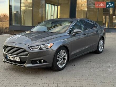 Форд Фьюжн 2014 в Ровно на Automoto.ua Серый Форд Фьюжн, объемом двигателя 1.5 л и пробегом 164 тыс. км за 9700 $, фото 1 на Automoto.ua