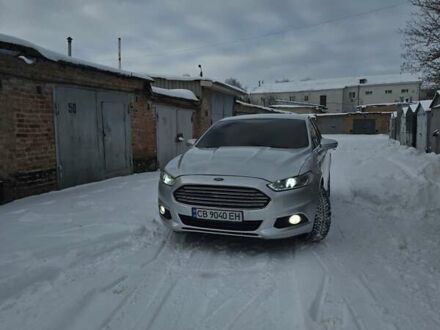 Серый Форд Фьюжн, объемом двигателя 2.5 л и пробегом 217 тыс. км за 9400 $, фото 1 на Automoto.ua