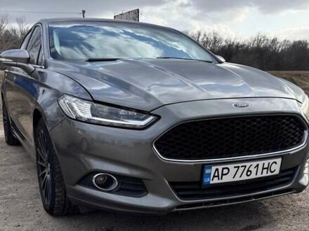 Серый Форд Фьюжн, объемом двигателя 1.5 л и пробегом 146 тыс. км за 9200 $, фото 1 на Automoto.ua