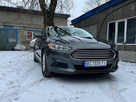 Форд Фьюжн 2014 в Доброполье на Automoto.ua Серый Форд Фьюжн, объемом двигателя 2.5 л и пробегом 114 тыс. км за 10500 $, фото 1 на Automoto.ua