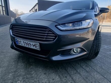 Форд Фьюжен 2015 у Львові на Automoto.ua Сірий Форд Фьюжен, об'ємом двигуна 0 л та пробігом 121 тис. км за 9900 $, фото 1 на Automoto.ua