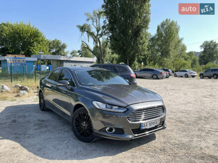 Форд Фьюжен 2015 у Києві на Automoto.ua Сірий Форд Фьюжен, об'ємом двигуна 2 л та пробігом 129 тис. км за 12000 $, фото 1 на Automoto.ua