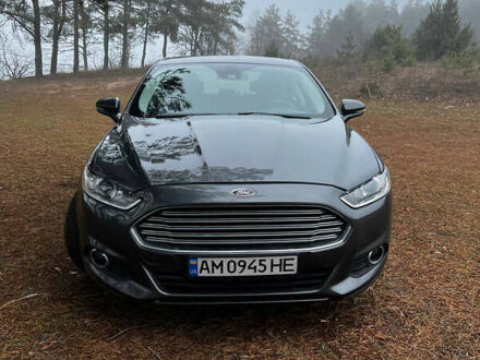 Форд Фьюжн 2015 в Житомире на Automoto.ua Серый Форд Фьюжн, объемом двигателя 2.5 л и пробегом 260 тыс. км за 9300 $, фото 1 на Automoto.ua